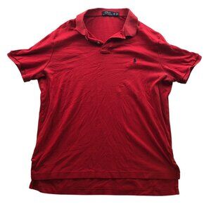 Polo Ralph Lauren Mens Polo Shirt Size XL Short Sleeve Classic Casual Red
